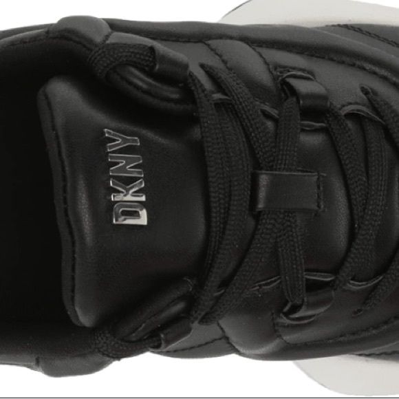 DKNY Kai Lace Up Wedge Low top sneakers - Picture 3 of 5